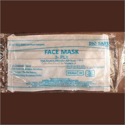 3 Ply Disposable Face Mask