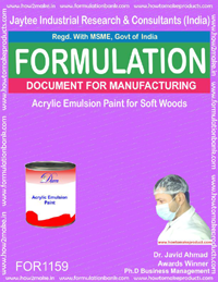 E Books Acrylic Emulsion Paint For Soft Woods Formulation