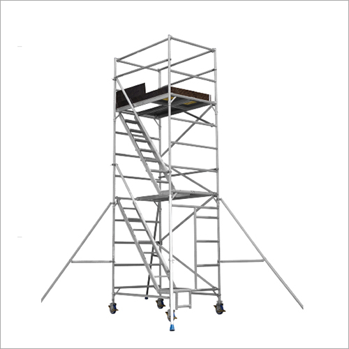 Aluminium Mobile Stairway Scaffolding