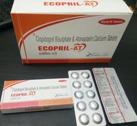 Clopidogrel Bisulphate And Atorvastatin Calcium Tablets