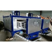 Electric Cassette Type Die Single Chamber Oven - Ms, Different Sizes Available, Silver Color, 18kw & 24kw Power, 550â°c Working Temperature | Industrial Usage