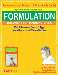 E Books Paint Remover Solvent Type (Non-Flammable Water-Rinsible)