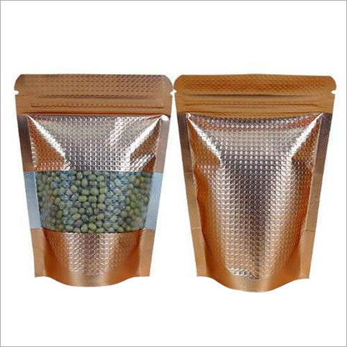Colored Stand Up Packing Pouch