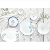 Opal Glass Dinner Set Printing Services