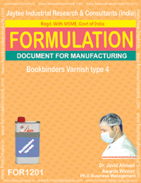 E Books Bookbinders Varnish Type 4 Formulation