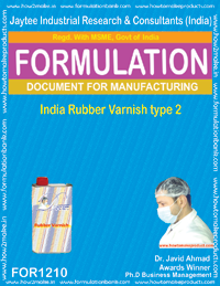 E Books India Rubber Varnish Type 2 Formulation