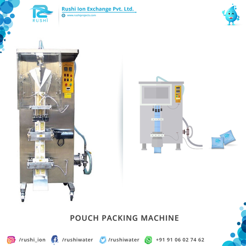 Stainless Steel Mineral Water Pouch Packing Machine