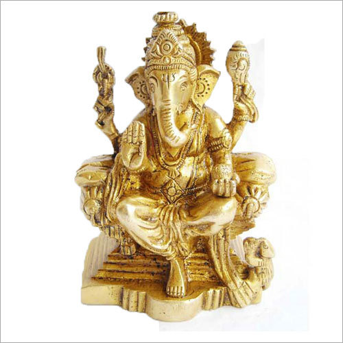 Ganesh Brass Statue