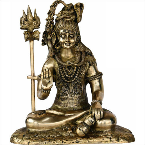Lord Shiva Brass Statue