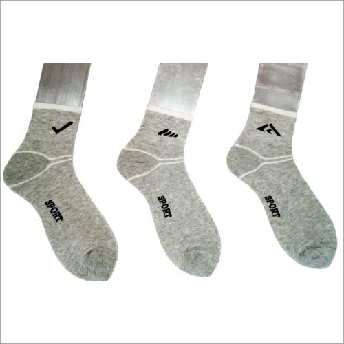 Grey Sports Socks