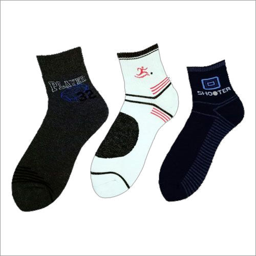 Cotton Printed Ankle Length Socks