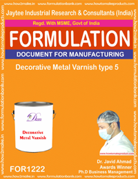 Varnish Formulations