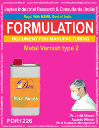 E Books Formula Of Metal Varnish Varnish Type 2