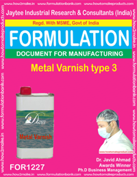 E Books Formula Of Metal Varnish Varnish Type 3