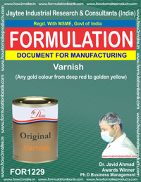 E Books Formula Varnish (Any Gold Colour From Red To Golden Yellow)