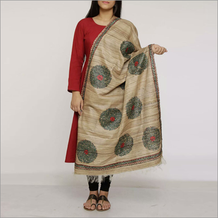 Madhubani Silk Dupatta
