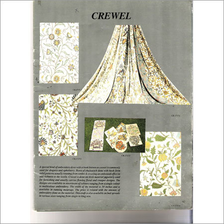 Handmade Crewel