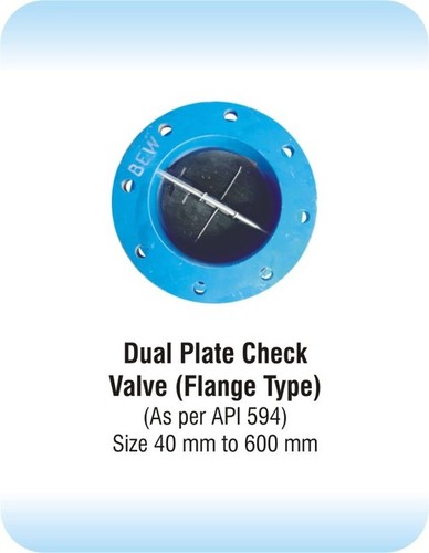 Dual Plate Check Valve Flange Type