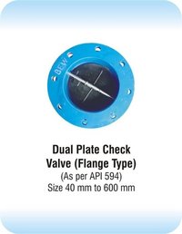 Dual Plate Check Valve Flange Type