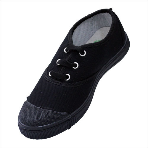 Black Tennis School Shoes