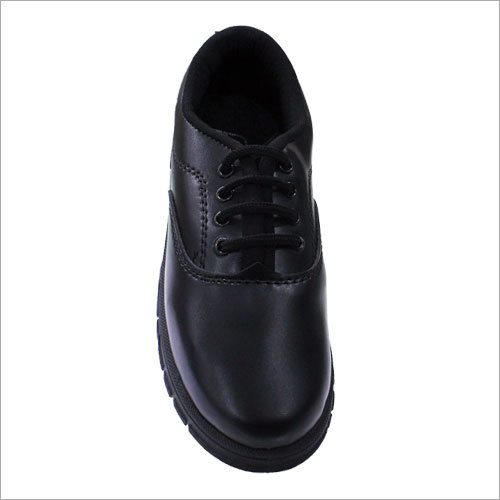 Black Lace Up School Shoes