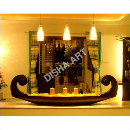 Wooden Candle Stand By DISHA ART
