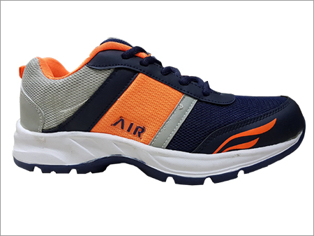 Multicolor Men's Sports Shoes - EVA Material, Size 6 to 10 | Breathable Innersole, Soft Cushioning, Lace-up Closure, Ideal for Running and Cricket