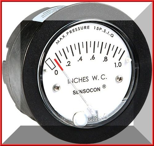 Sensocon Usa Miniature Low Cost Differential Pressure Gauge Series S-5000-1kpa