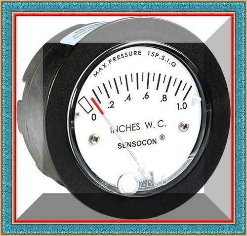 Sensocon USA Miniature Low Cost Differential Pressure Gauge Series Sz-5000-0