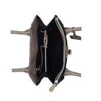 Women Cotton Leather Hand Held Bag