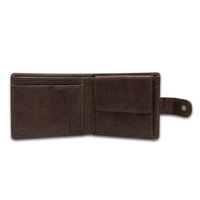 Finished Leather Gents Wallet Color Brown