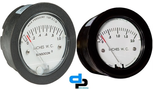 Sensocon USA Miniature Low Cost Differential Pressure Gauge Series S-5000-50MM