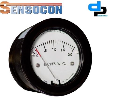 Sensocon USA Miniature Low Cost Differential Pressure Gauge Series Sz-5000-0