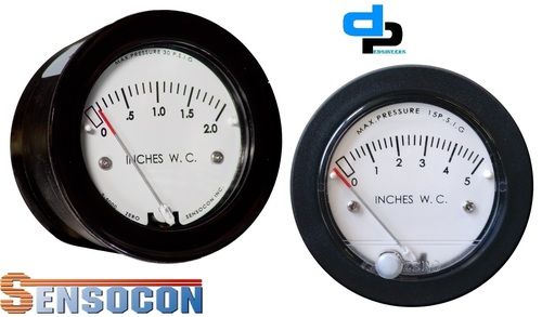 Sensocon USA Miniature Low Cost Differential Pressure Gauge Series Sz-5002