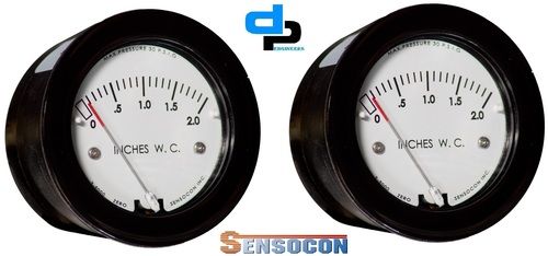 Sensocon USA Miniature Low Cost Differential Pressure Gauge Series Sz-5005