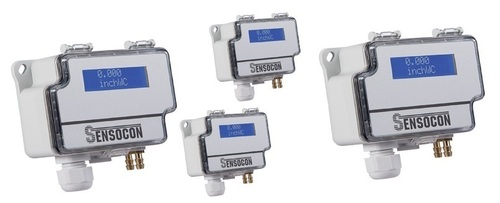 Sensocon USA Differential Pressure Transmitter Series DPT1-R8 - Range  0 - 62 Pa