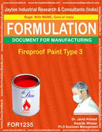 Fireproof Paint Type 3 Formulation