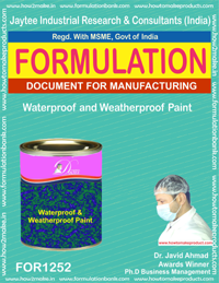 E Books Waterproof And Weatherproof Paint Formulation