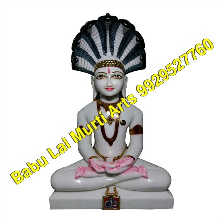 Sculpture White Marble Shewtambar Statue
