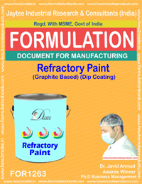 E Books Refractory Paint (Graphite Based) Formulation