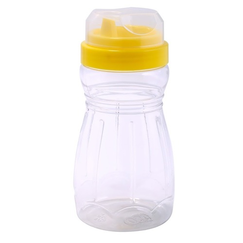 White Flip Top Plastic Bottle