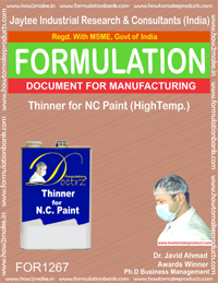 E Books Thinner For Nc Paint (High Temp.)