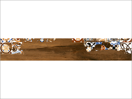 Square Edge 19.6 X 120 Cm Glazed Vitrified Tiles