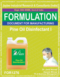 Pine oil Disinfectant Formulation