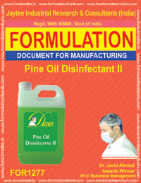 Disinfectant Formulation