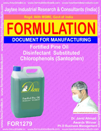 Disinfectant Formulation