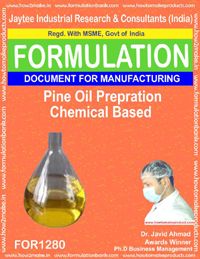 Pine oil preparation disinfectant chemical based