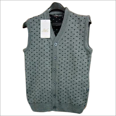 Men's Acrylic half sleeves Sweater