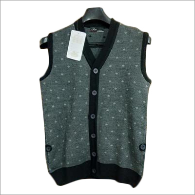 Men's Half Sleeve v-neck Sweater