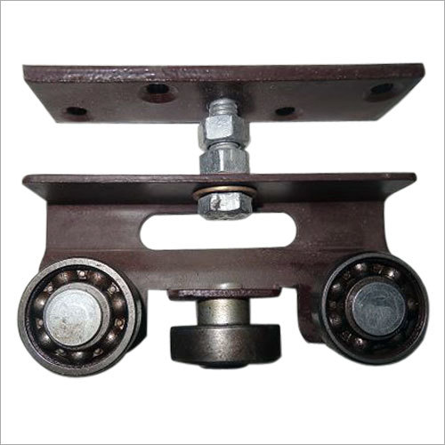 G Roller - Stainless Steel, 8 cm, Coffee Color | Lightweight, Compact, Nonskid Backing, Ideal for Tyre Maintenance and Chain Care